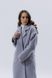 Пальто из бархатистой шерсти с небольшим ворсом цвет светлая лаванда. 093_lavender фото 5