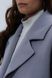 Пальто из бархатистой шерсти с небольшим ворсом цвет светлая лаванда. 093_lavender фото 9