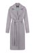 Пальто из бархатистой шерсти с небольшим ворсом цвет светлая лаванда. 093_lavender фото 15