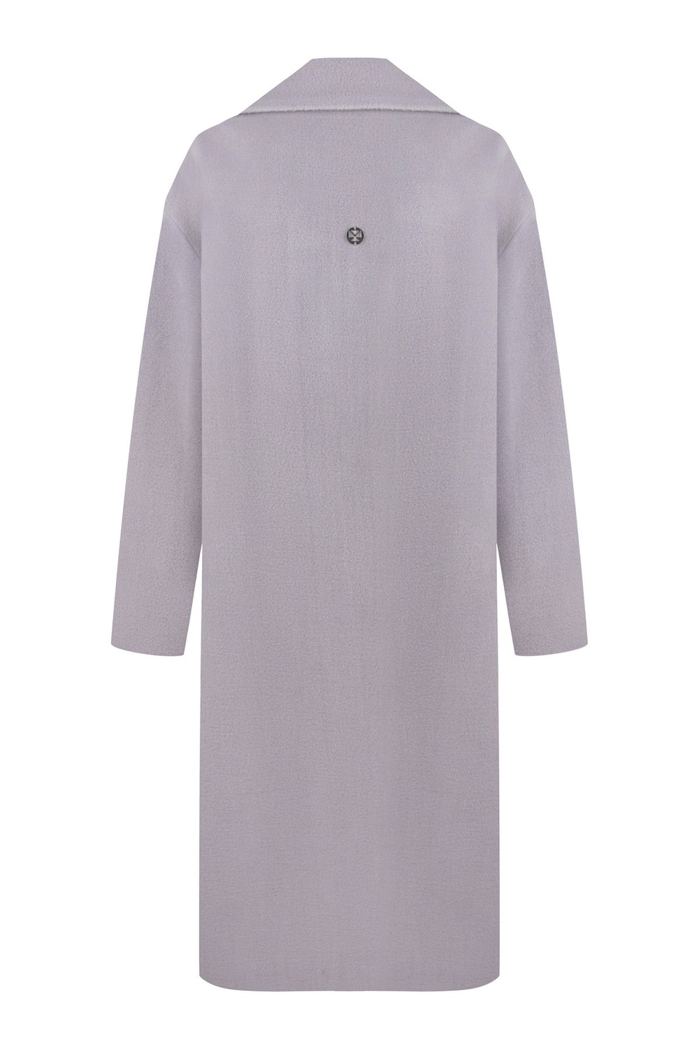 Пальто з бархатистої вовни з невеликим ворсом колір світла лаванда 093_lavender фото
