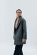 Wool Coat-jacket grey-green check