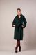 *Пальто утеплене з вовни колір смарагдовий 081-green фото 1