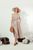 Сукня без рукавів із віскози жатки з кантом і V-подібною горловиною колір капучіно 022д_cappuccino фото