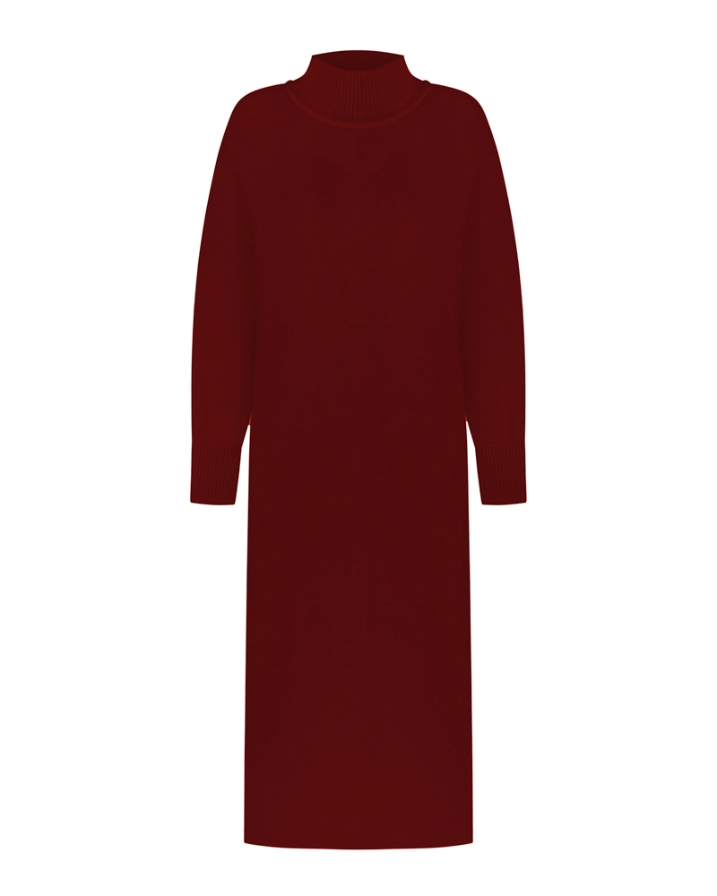 платье велле гранат